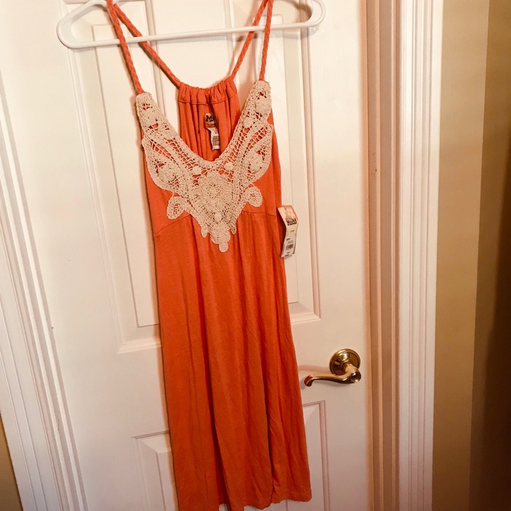 💥(3 for 20)MUDD coral dress